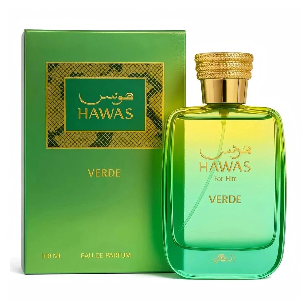 Perfume Alcohol Fragrance - Rasasi Hawas Verde For Him Eau