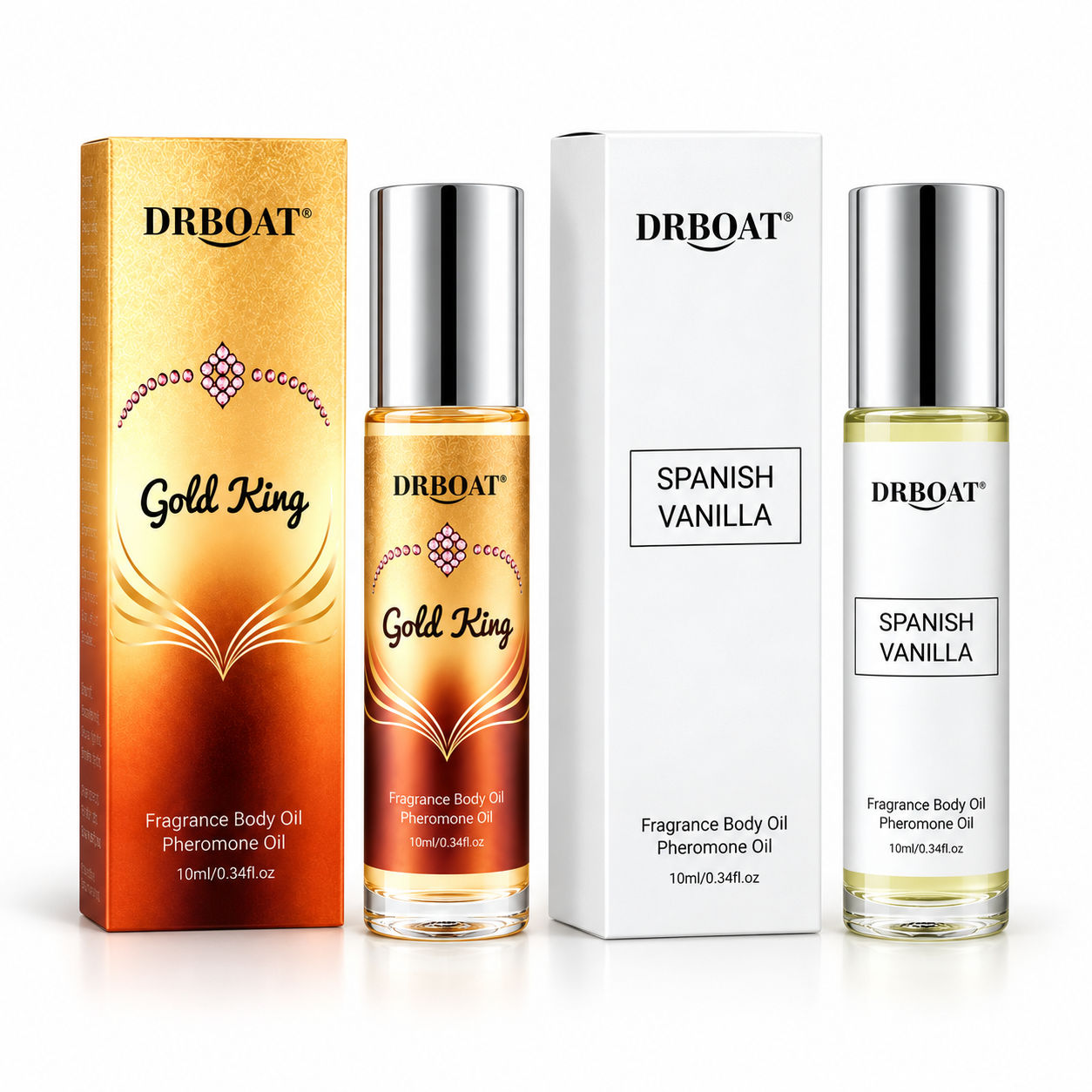 Perfume Alcohol Fragrance - Men Duo Roll-on Perfume Oil Kit,