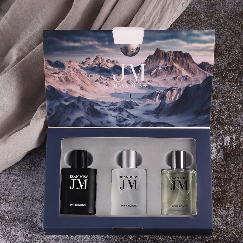Perfume Alcohol Fragrance - 3 Pcs Men Eau de Toilette