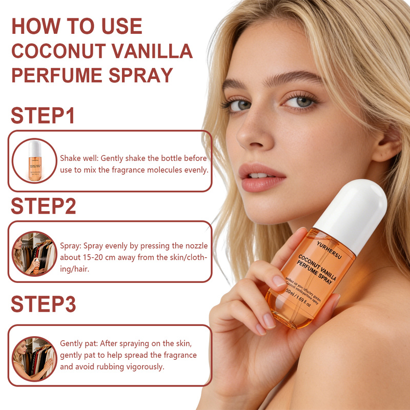 Coconut Vanilla Perfume Spray  - Vanilla Perfume Oil ulasan dan harga