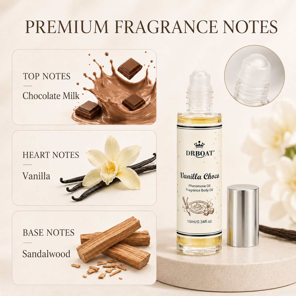 Women Vanilla Choco Sandalwood - Vanilla Perfume Oil ulasan dan harga