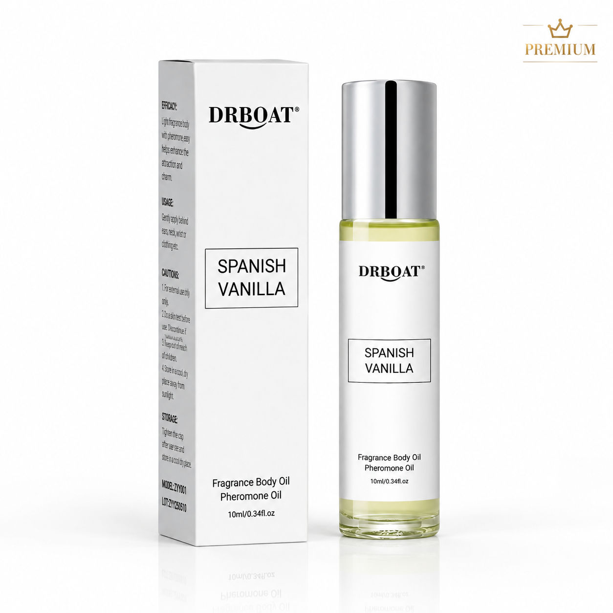 Men's Spanish Vanilla Roll-On  - Vanilla Perfume Oil ulasan dan harga