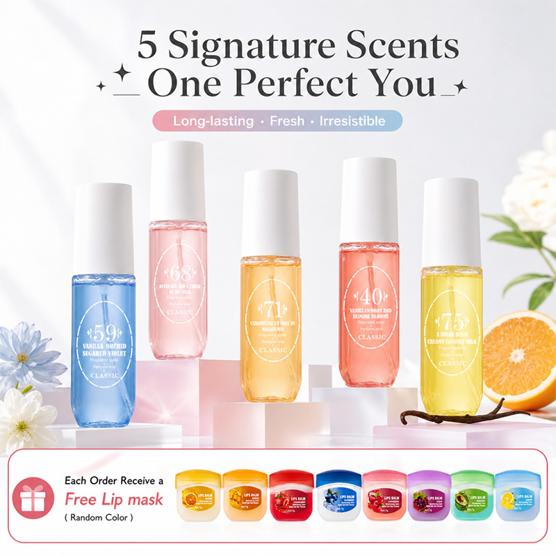 Perfume Mist Body Spray 5 Scen - Vanilla Perfume Oil ulasan dan harga