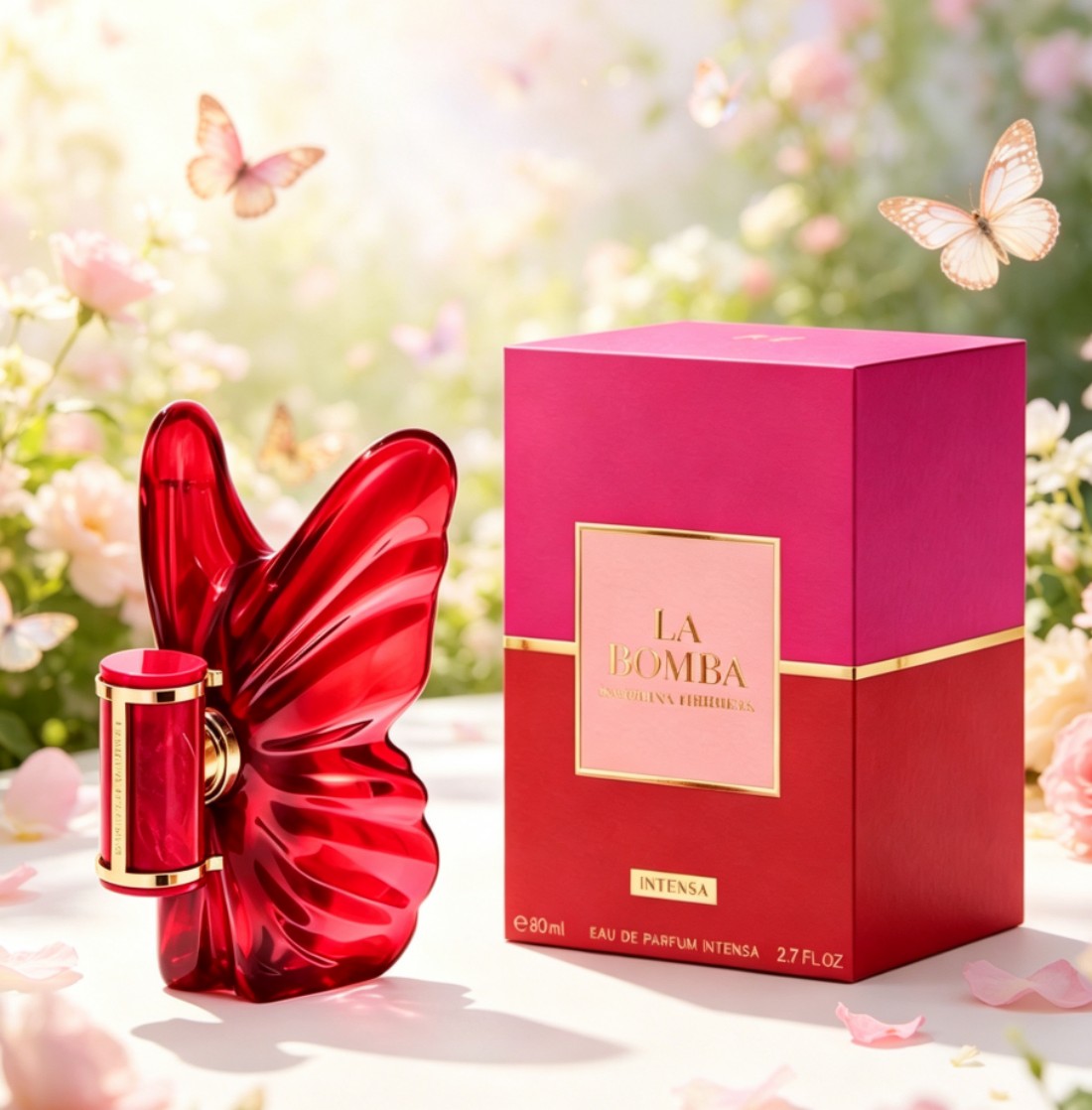 La Bombaa Intensa red butterfl - Perfume La Fragrance ulasan dan harga